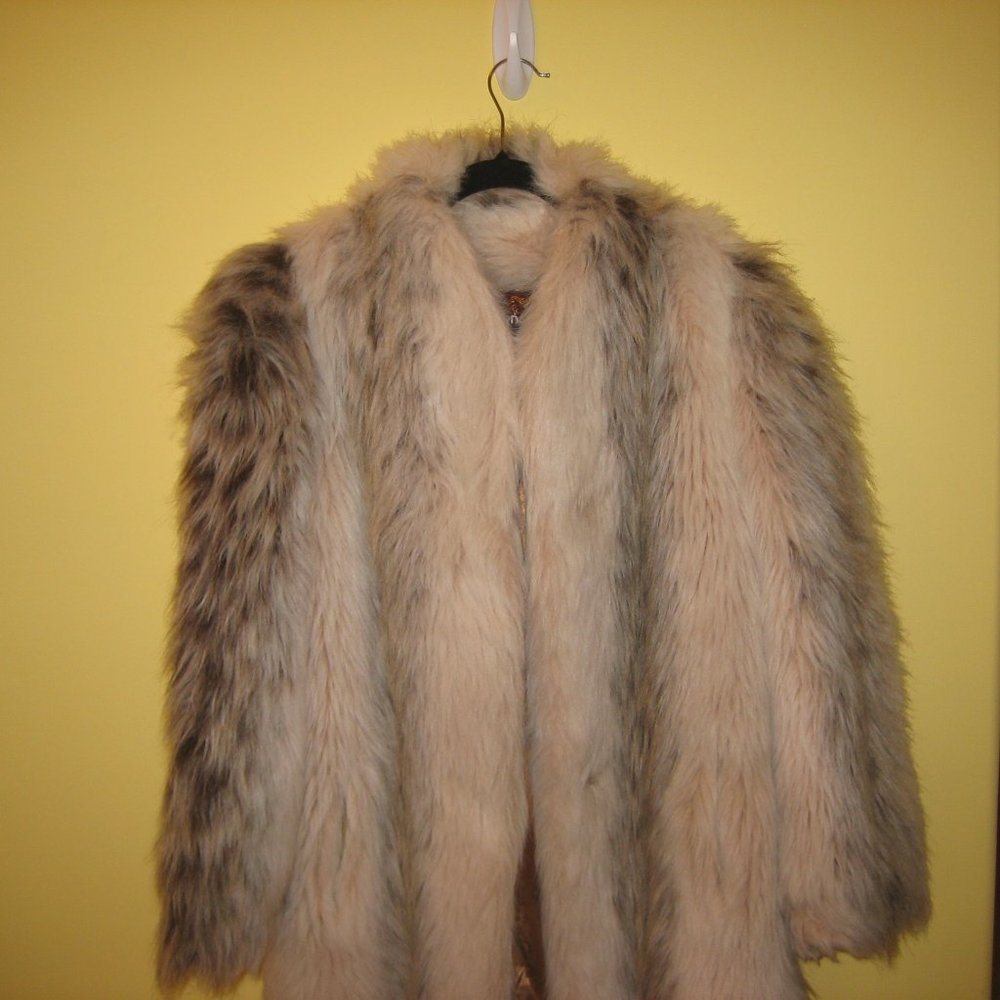 women's faux fur coat